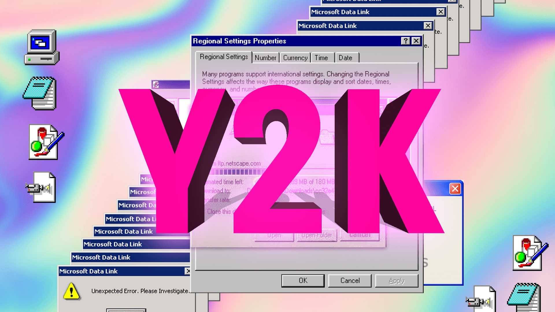 Y2K wallpaper