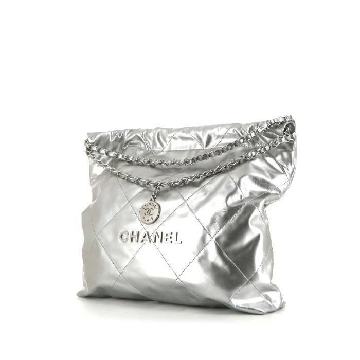 Chanel silver bag y2k