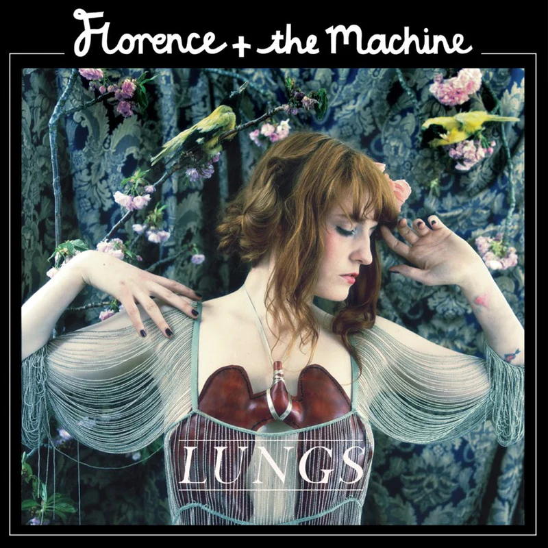 Florence + the Machine - Lungs early 2000s album covers