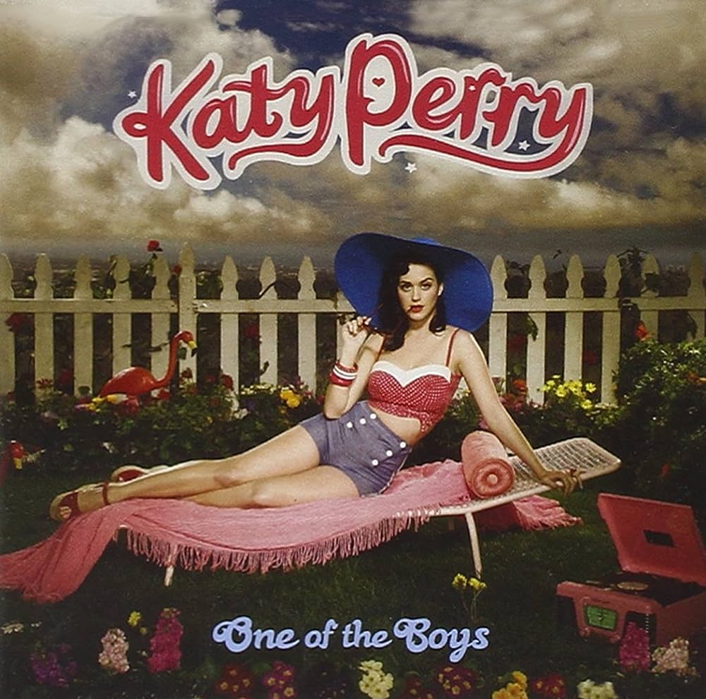 2000s rock album covers Kate Perry - One of the Boys