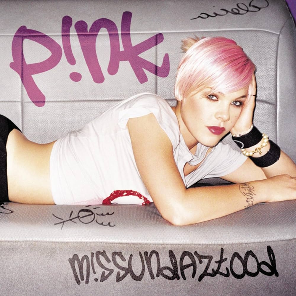 y2k album covers Pink - Missundaztood