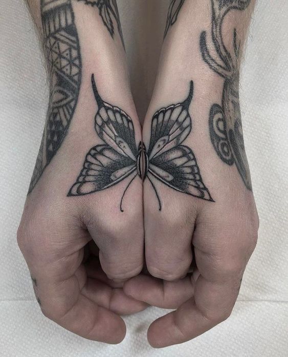 butterfly tattoo y2k tattoo