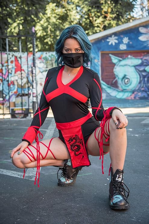 Ninja Woman Costume: Empowering Stealth and Style in Cosplay插图4