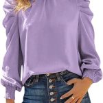 Elegance in Bloom: The Timeless Allure of a Lavender Blouse