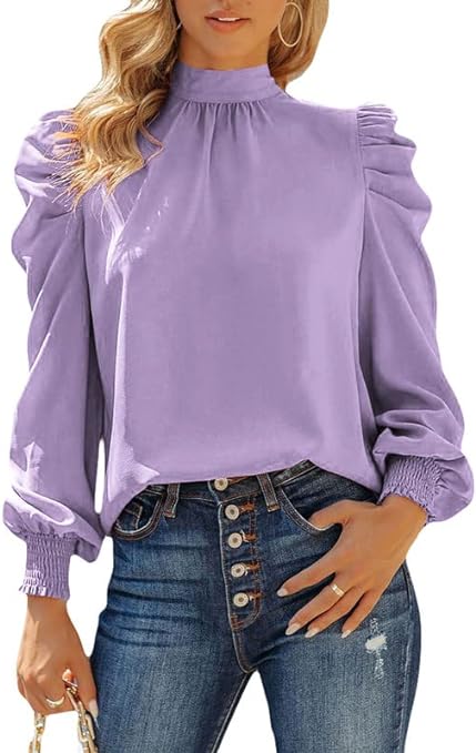 Elegance in Bloom: The Timeless Allure of a Lavender Blouse