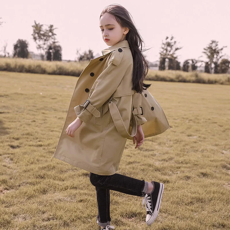 girls trench coat