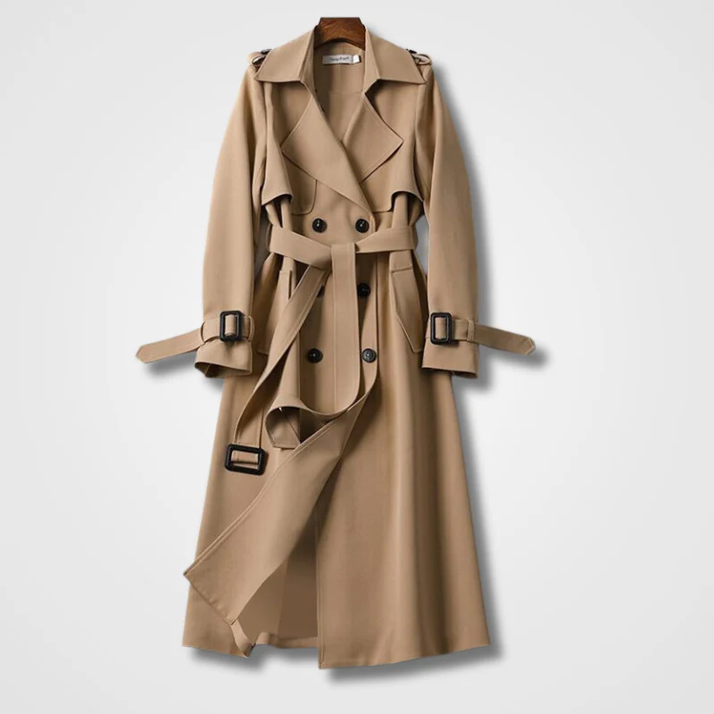 water repellent trench coat