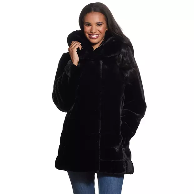 faux fur coat