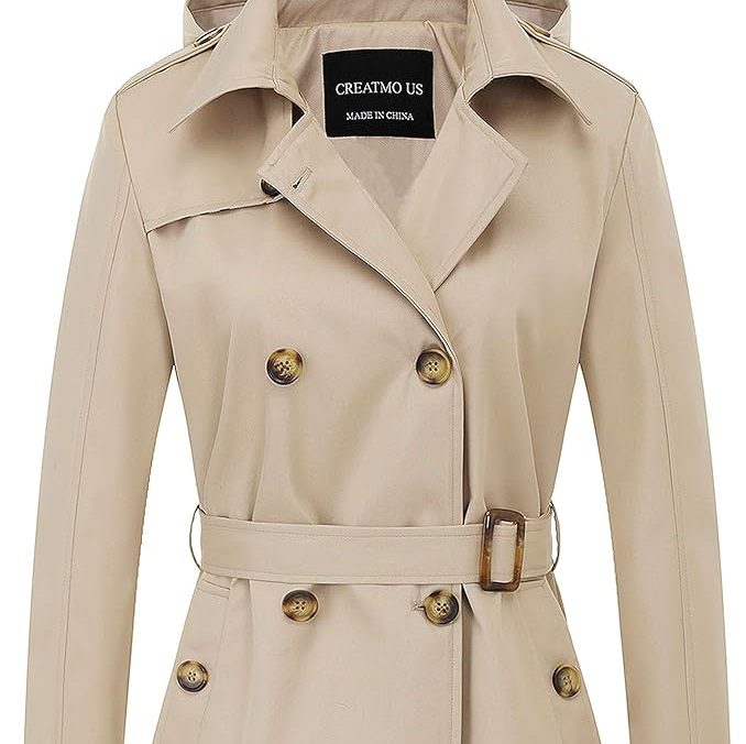 ladies trench coat