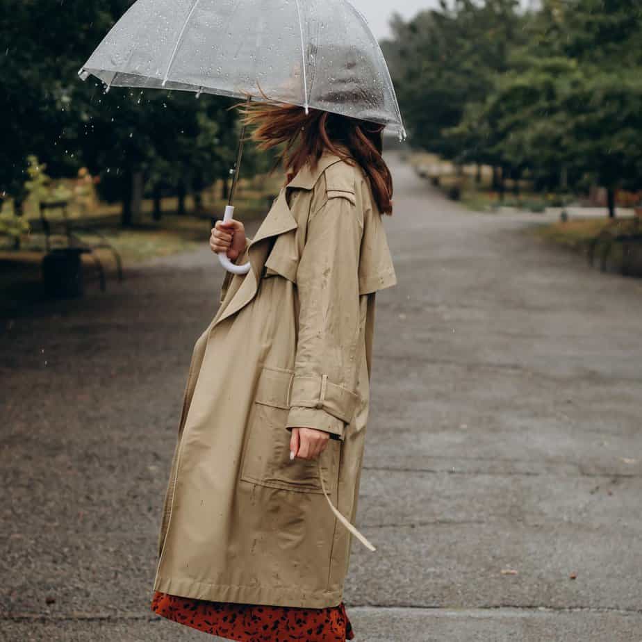 women burberry trench coat