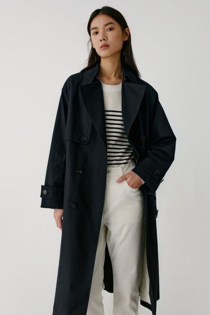 cotton trench coat