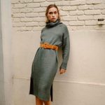 turtleneck sweater dress