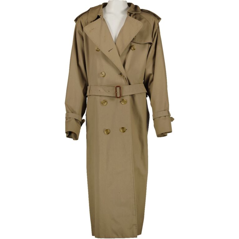 burberry trench coat vintage