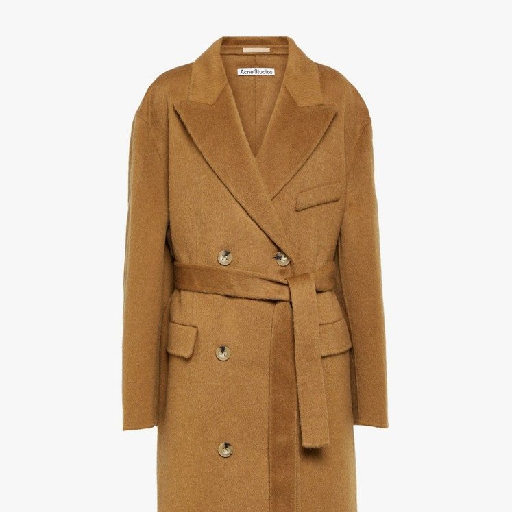 camel trench coat womens